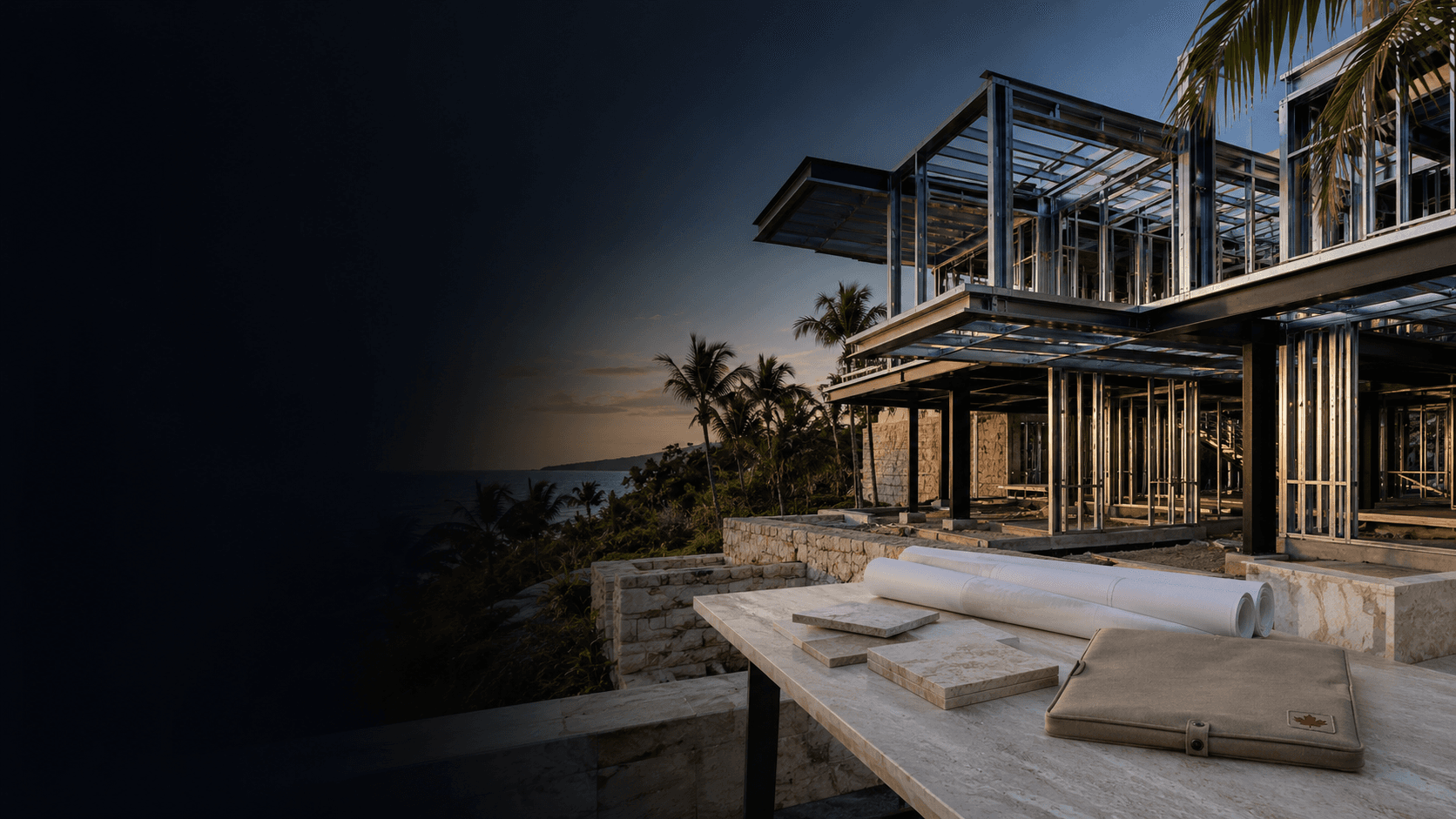 Canadian builders on site, the founding team of 2Can Homes